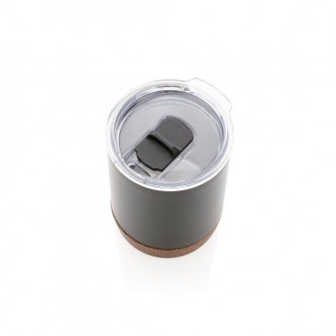 Logotrade corporate gift image of: RCS Re-steel cork small vacuum coffee mug