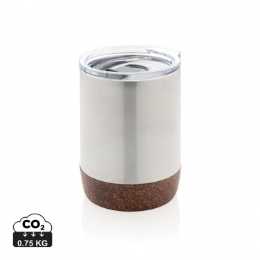 Logo trade corporate gift photo of: RCS Re-steel cork small vacuum coffee mug