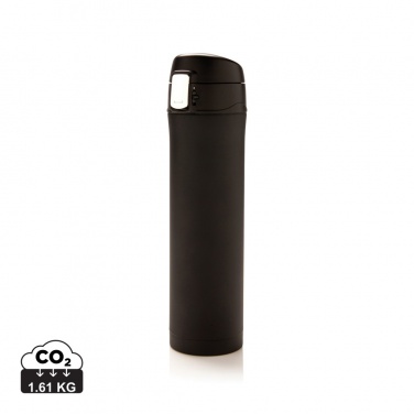Logo trade corporate gifts picture of: RCS Re-steel easy lock vacuum flask