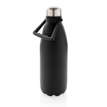 Logo trade promotional product photo of: RCS Recycled stainless steel large vacuum bottle 1.5L