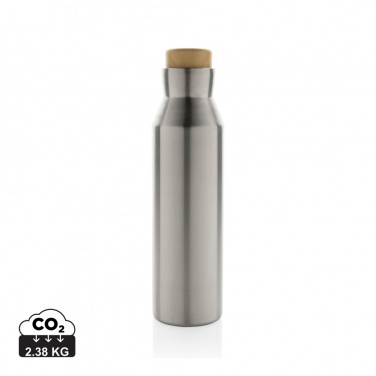Logo trade promotional merchandise photo of: Gaia RCS certified recycled stainless steel vacuum bottle