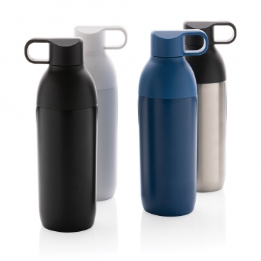 Logo trade corporate gift photo of: Flow RCS recycled stainless steel vacuum bottle