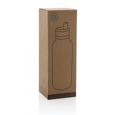 Logo trade promotional products picture of: Hydro RCS recycled stainless steel vacuum bottle with spout