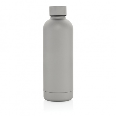 Logo trade promotional merchandise picture of: RCS Recycled stainless steel Impact vacuum bottle