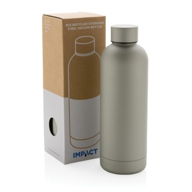 Logotrade promotional item picture of: RCS Recycled stainless steel Impact vacuum bottle