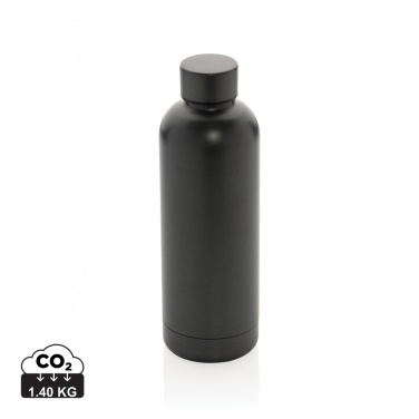 Logo trade promotional merchandise image of: RCS Recycled stainless steel Impact vacuum bottle