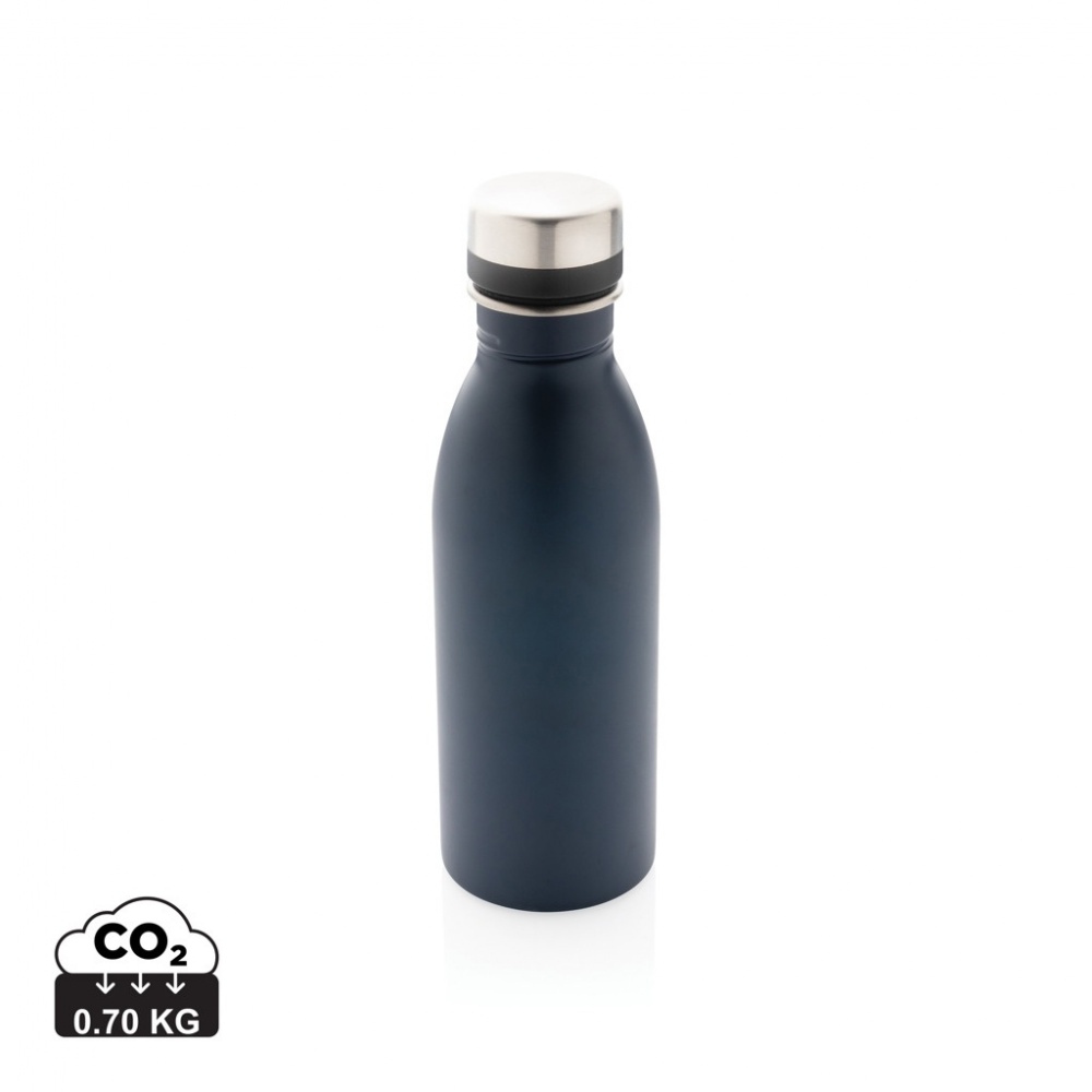Logo trade promotional item photo of: RCS Recycled stainless steel deluxe water bottle