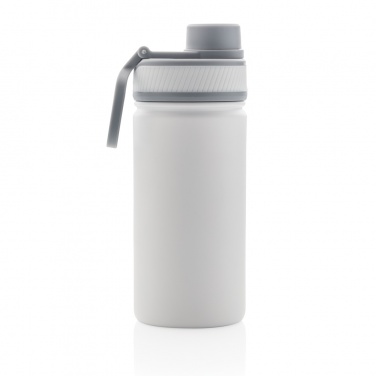 Logo trade promotional merchandise photo of: Vacuum stainless steel bottle with sports lid 550ml