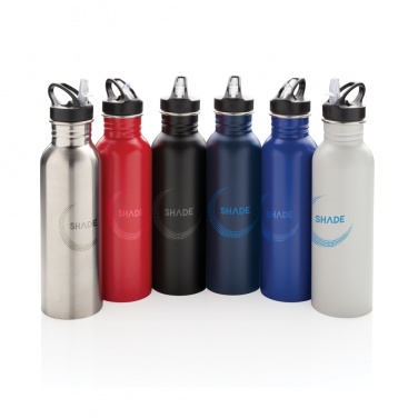 Logo trade promotional merchandise picture of: Deluxe stainless steel activity bottle
