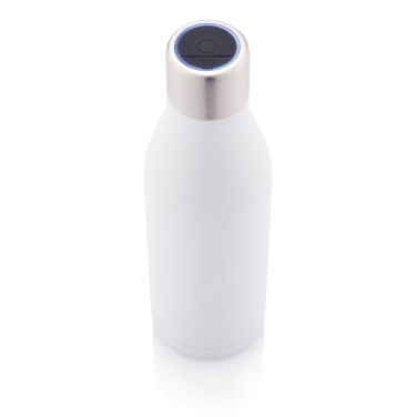 Logotrade corporate gift image of: UV-C steriliser vacuum stainless steel bottle