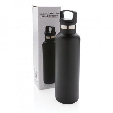 Logo trade promotional gift photo of: Vacuum insulated leak proof standard mouth bottle