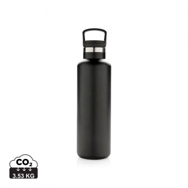 Logo trade promotional giveaways picture of: Vacuum insulated leak proof standard mouth bottle
