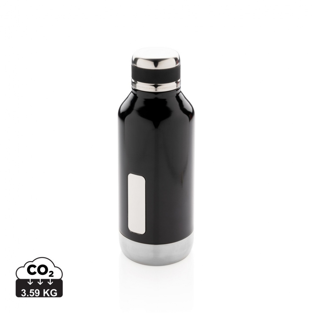 Logotrade promotional product picture of: Leak proof vacuum bottle with logo plate
