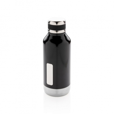 Logotrade advertising product picture of: Leak proof vacuum bottle with logo plate