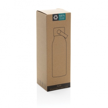 Logo trade corporate gift photo of: Pluto RCS Certified recycled aluminium bottle 680ml