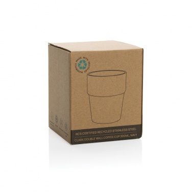 Logo trade business gifts image of: Clark RCS double wall coffee cup 300ML