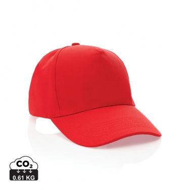 Logotrade corporate gifts photo of: Impact 5panel 280gr Recycled cotton cap with AWARE™ tracer