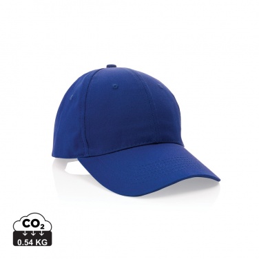 Logo trade promotional items picture of: Impact 6 panel 190gr Recycled cotton cap with AWARE™ tracer