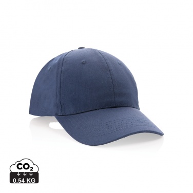 Logotrade promotional gift picture of: Impact 6 panel 190gr Recycled cotton cap with AWARE™ tracer