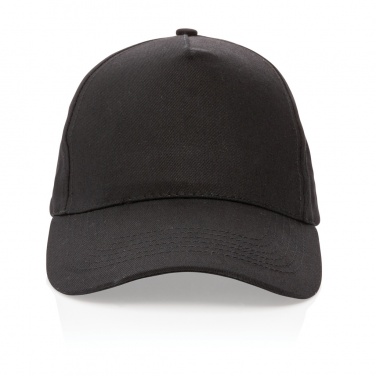 Logo trade promotional merchandise photo of: Impact 5 panel 190gr Recycled cotton cap with AWARE™ tracer
