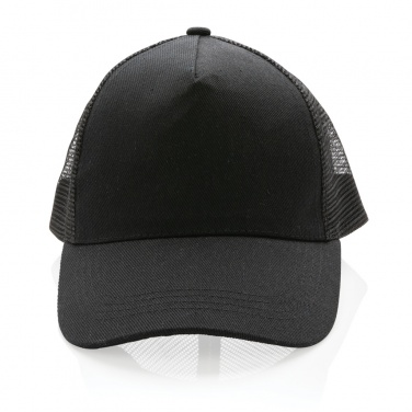 Logotrade promotional gift image of: Impact AWARE™ Brushed rcotton 5 panel trucker cap 190gr