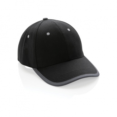 Logotrade corporate gift image of: Impact AWARE™ Brushed rcotton 6 panel contrast cap 280gr
