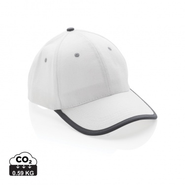 Logotrade corporate gift picture of: Impact AWARE™ Brushed rcotton 6 panel contrast cap 280gr