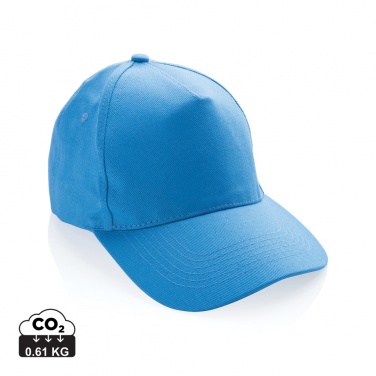 Logotrade promotional gifts photo of: Impact 5panel 280gr Recycled cotton cap with AWARE™ tracer