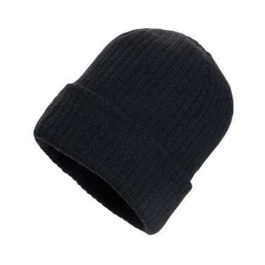 Logo trade promotional merchandise image of: Pryor AWARE™ Polylana® beanie with cuff