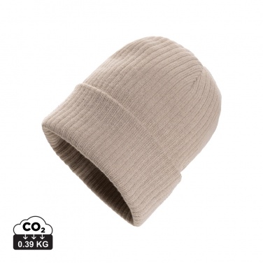 Logo trade advertising products picture of: Pryor AWARE™ Polylana® beanie with cuff