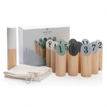 Logo trade promotional gifts image of: Wooden scatter set