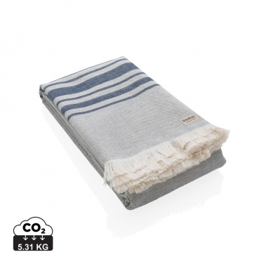 Logo trade promotional items image of: Ukiyo Yumiko AWARE™ Hammam Towel 100 x 180cm