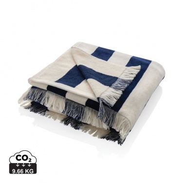 Logo trade advertising product photo of: Ukiyo Yukari AWARE™ XL deluxe beach towel 100x180cm