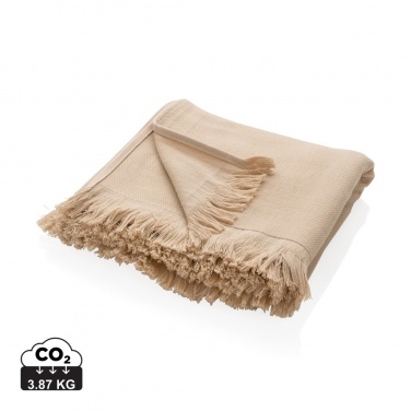 Logotrade promotional merchandise image of: Ukiyo Keiko AWARE™ solid hammam towel 100x180cm