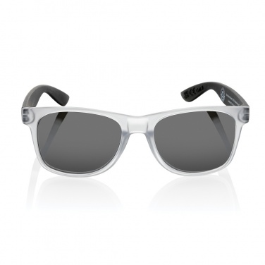 Logo trade promotional gift photo of: Gleam RCS recycled PC mirror lens sunglasses
