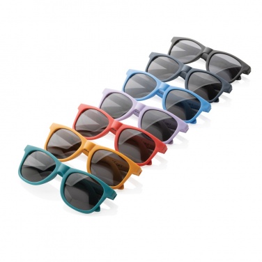 Logo trade promotional giveaways picture of: RCS recycled PP plastic sunglasses