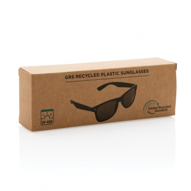 Logo trade promotional product photo of: GRS recycled PC plastic sunglasses