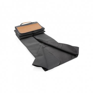 Logotrade promotional merchandise photo of: Impact AWARE™ RPET picnic blanket with PU cover
