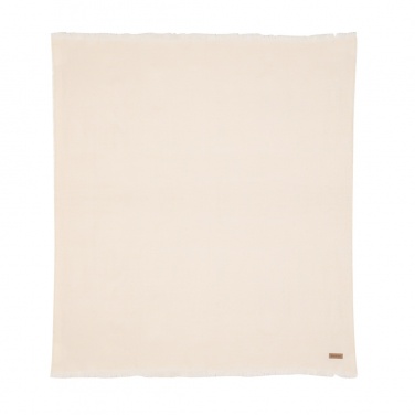 Logo trade promotional merchandise picture of: Ukiyo Aware™ Polylana® woven blanket 130x150cm