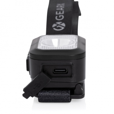 Logo trade promotional item photo of: Gear X RCS rPlastic heavy duty head torch