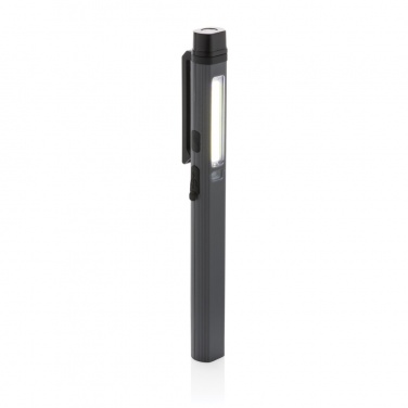 Logo trade promotional products picture of: Gear X RCS recycled plastic USB rechargeable pen light