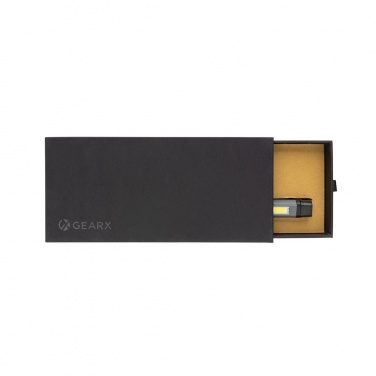 Logotrade promotional item picture of: Gear X RCS recycled plastic USB rechargeable pen light