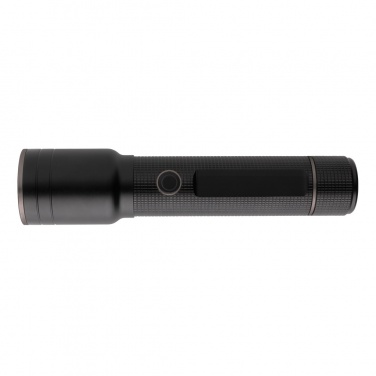 Logotrade promotional gifts photo of: RCS recycled aluminum USB-rechargeable heavy duty torch
