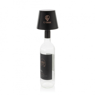 Logotrade corporate gift image of: BottleGlow RCS recycled plastic bottle lamp