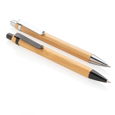 Logo trade promotional gifts image of: Bamboo pen