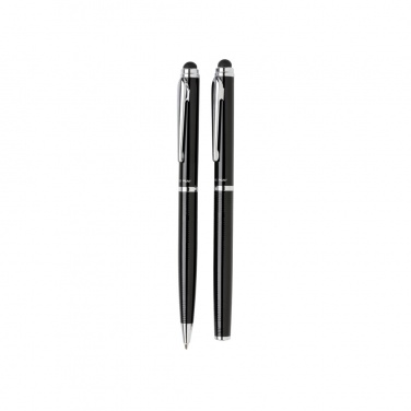 Logo trade promotional items image of: Swiss Peak deluxe pen set
