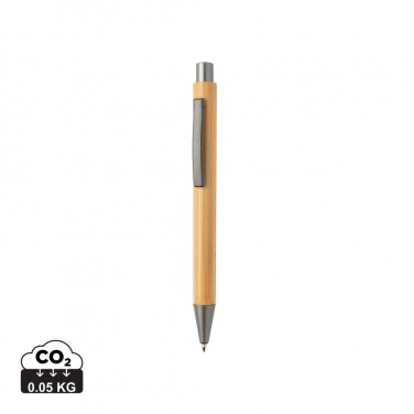 Logotrade advertising product image of: Slim design bamboo pen
