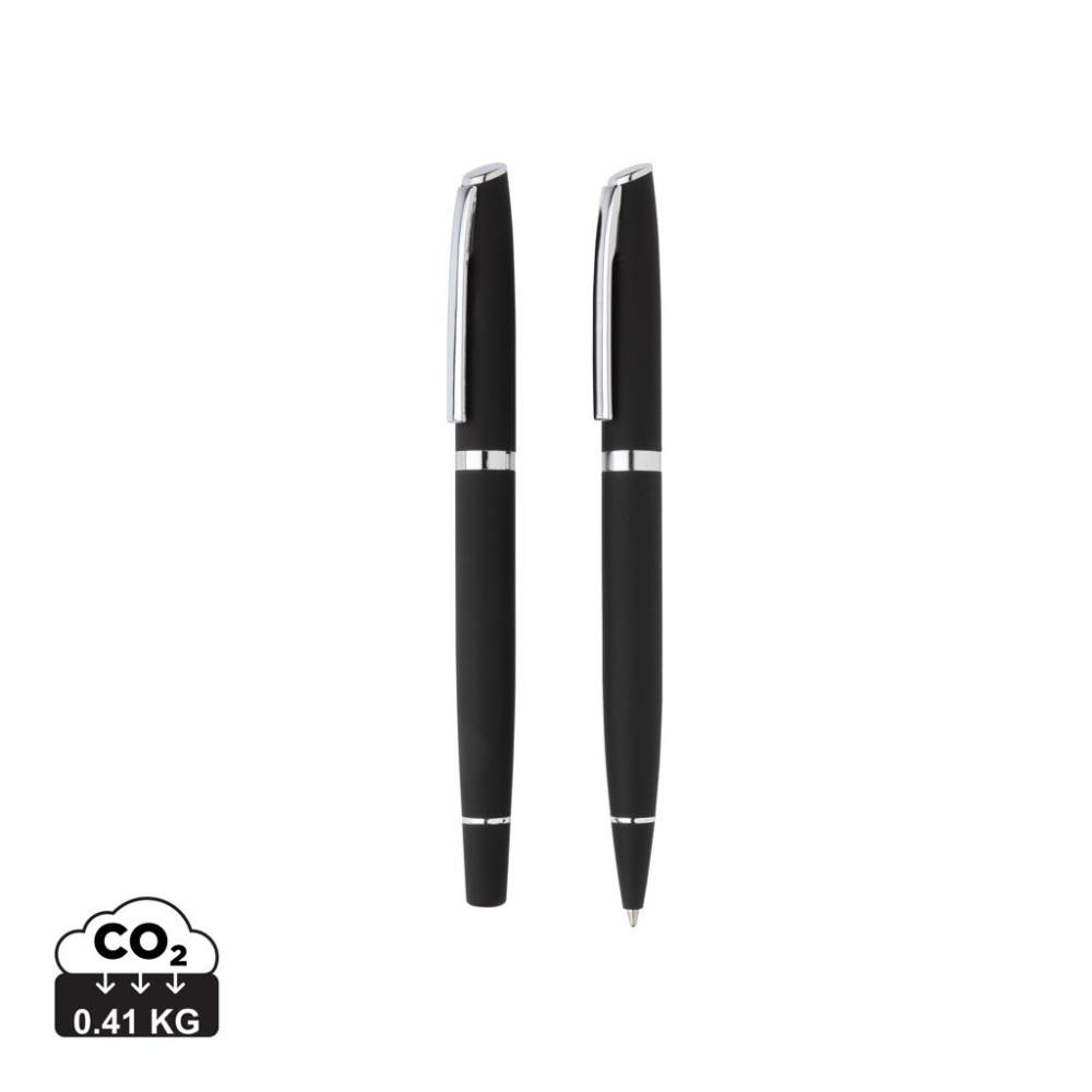 Logo trade promotional items image of: Deluxe pen set