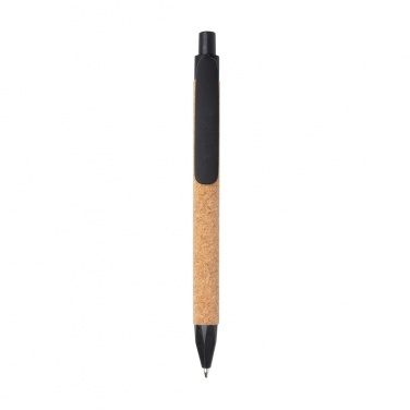 Logo trade corporate gifts image of: Write wheatstraw and cork pen