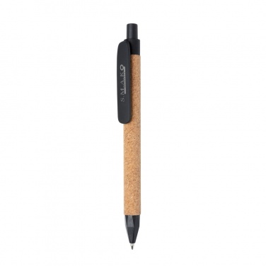 Logotrade advertising product image of: Write wheatstraw and cork pen